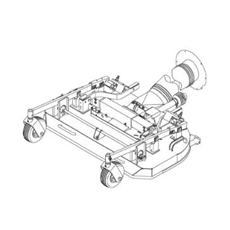 MOWER SCMB60 (8680-097-100-00) for SF235 (8680-097-100-00) spare parts